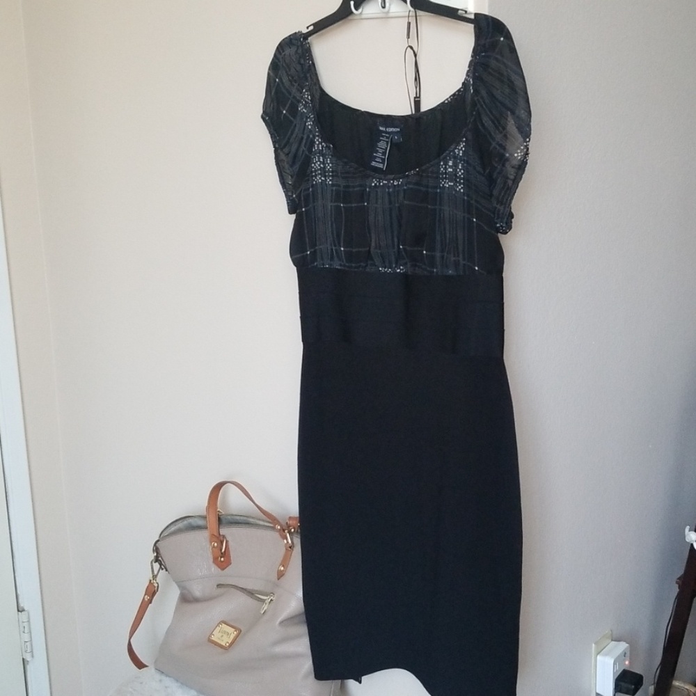 Max Edition black dress sz L